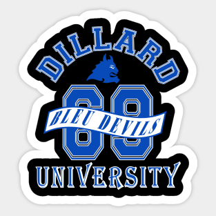 Dillard 1869 University Apparel Sticker